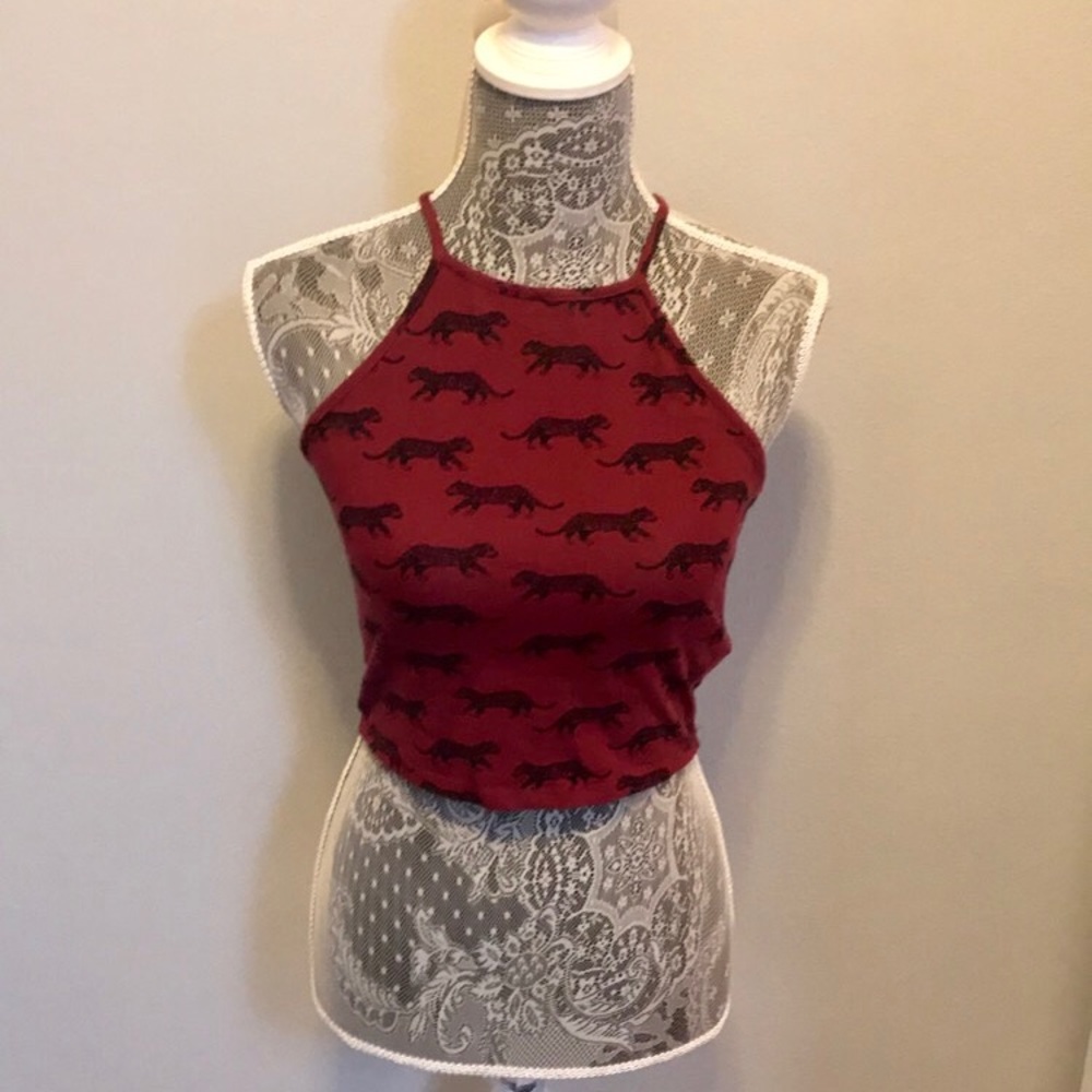 Jaguar crop top!